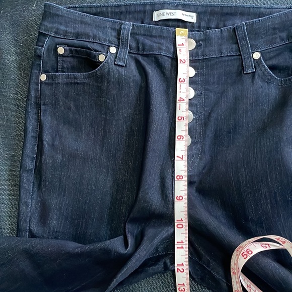 NINE WEST HIGH RISE SKINNY JEANS - Picture 9 of 12